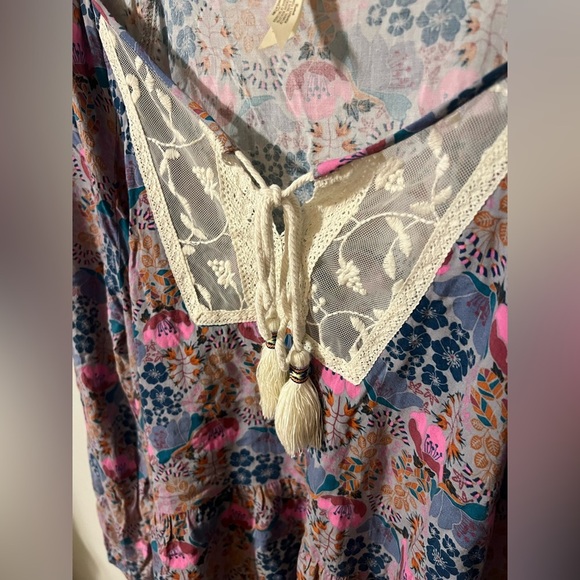 Matilda Jane Sew Perfect Floral Peasant Blouse Sz XXL 2X Large - Picture 4 of 9